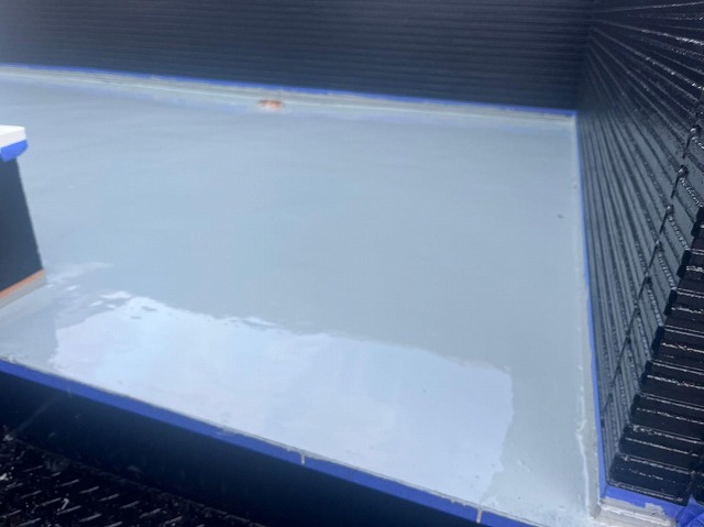 富士河口湖町　ウレタン防水工事